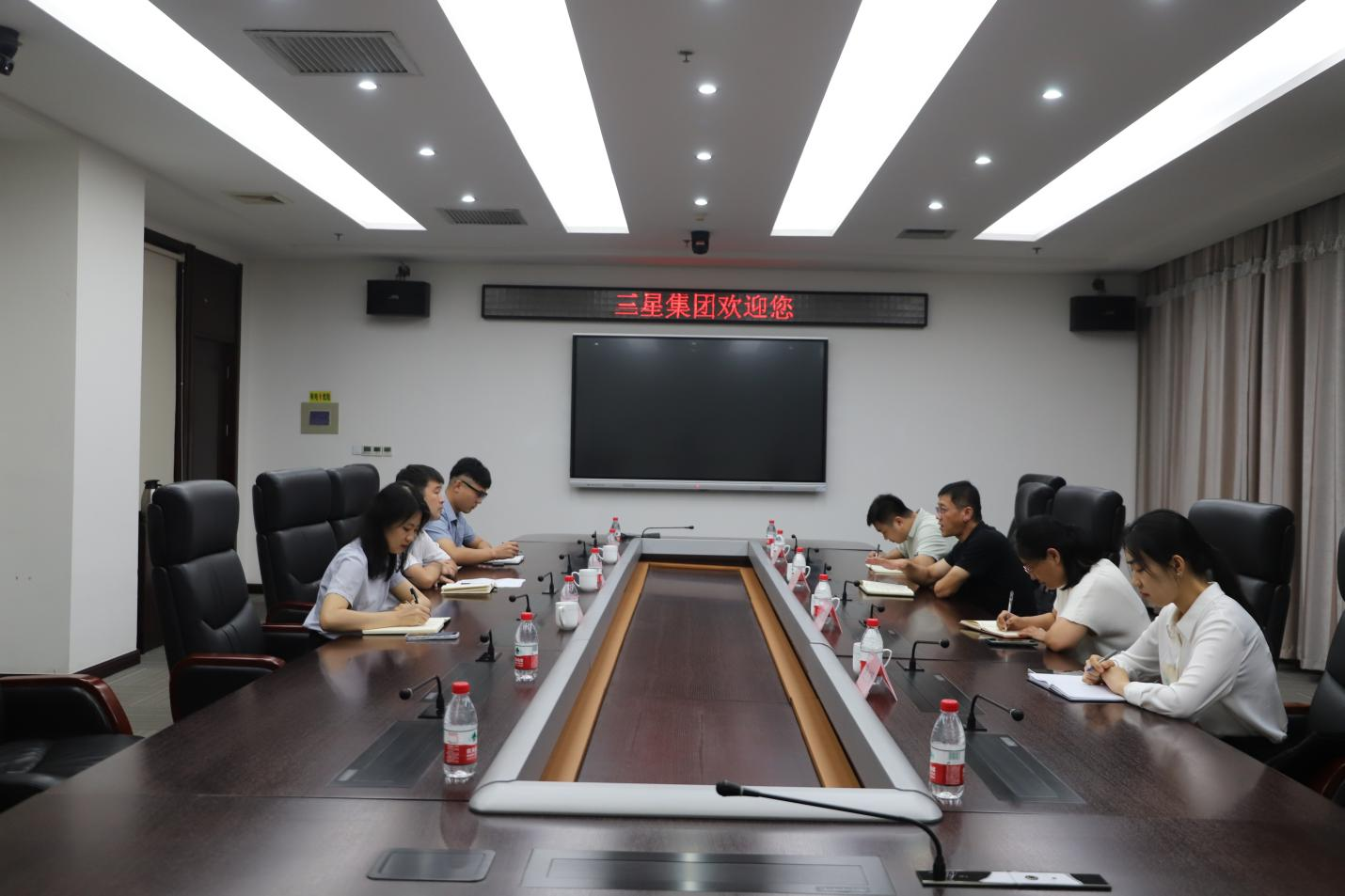 鄒平市委組織部、市人社局調(diào)研工作組來山東三星集團開展用工需求專題調(diào)研